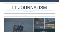 Desktop Screenshot of ltjournalism.com
